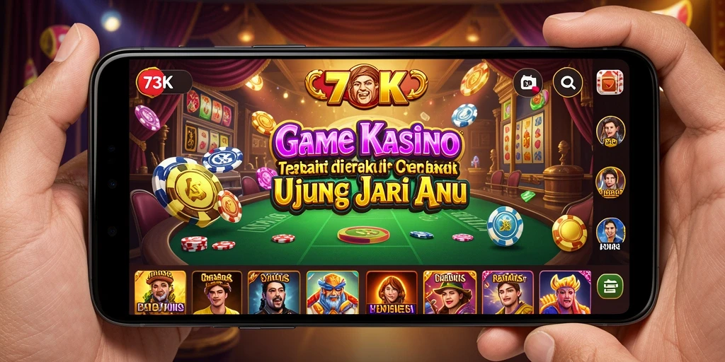 Tampilan gameplay menarik dari 73K yang memukau.
