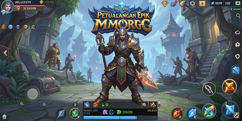 Gameplay menarik dari 99LUCK99 yang menunjukkan aksi pertarungan karakter.