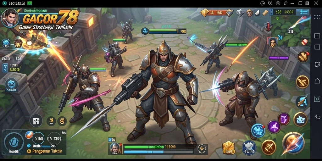Screenshot gameplay GACOR78 dengan elemen strategi yang menarik.
