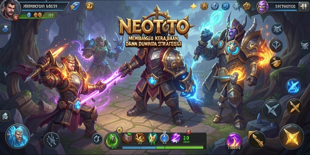 Gameplay NEOTOTO yang menegangkan dan penuh strategi.