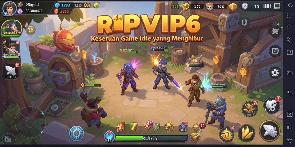 Tampilan gameplay RPVIP6 yang menarik dan interaktif.