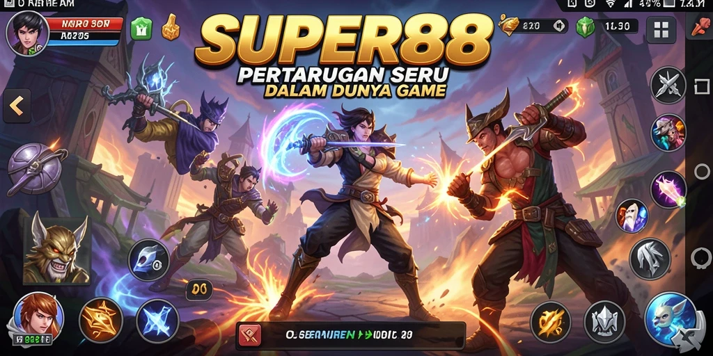 Tangkap aksi seru dalam pertarungan di SUPER88.